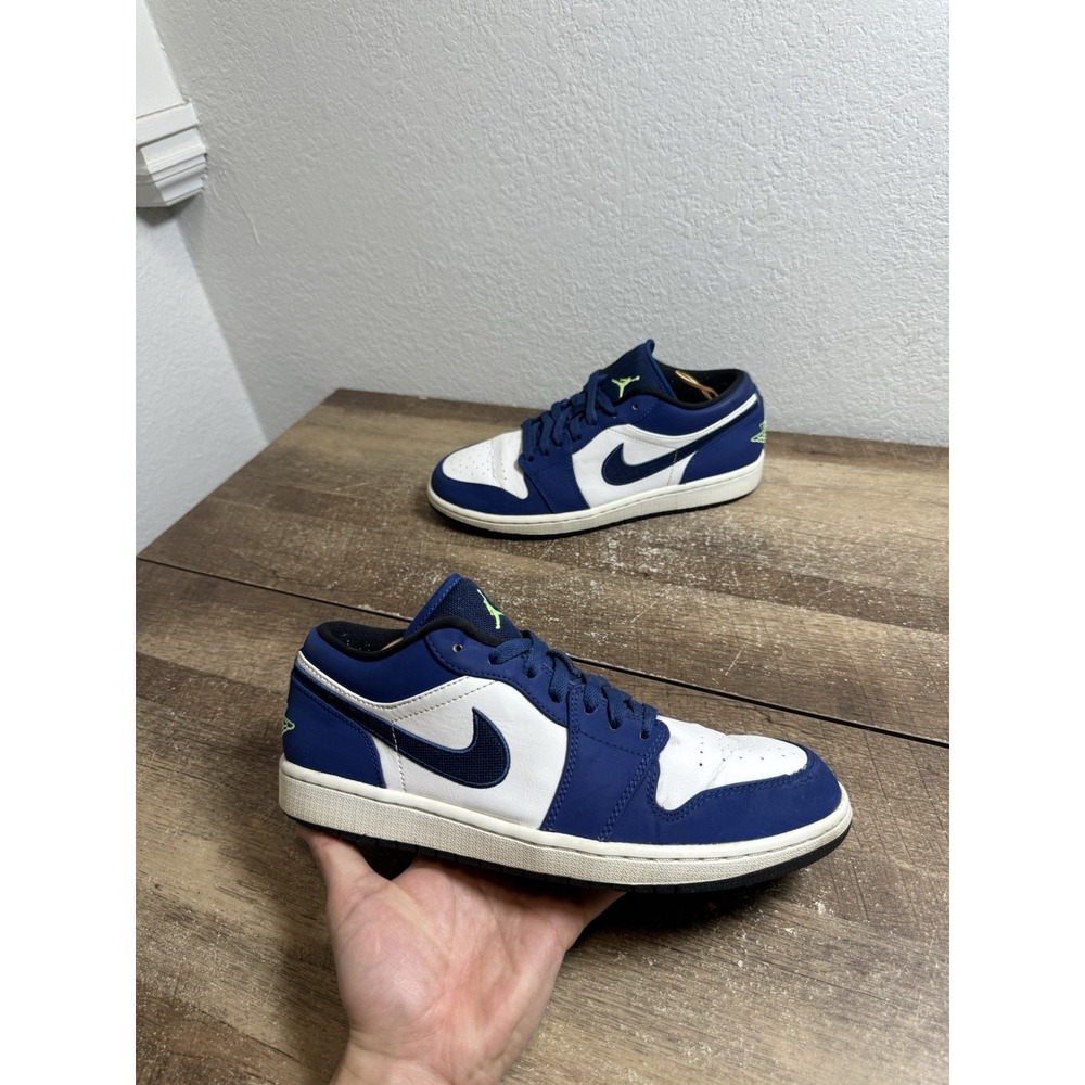Air Jordan‎ 1 Men's Size 9 Retro Low Insignia Blue Athletic Sneakers Shoes